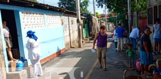 Realizan vacunación contra la COVID-19 en El Recreo Sur, Managua