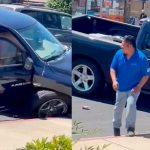 ¿Acaso terminator existe? Sale ileso y desnudo luego de un choque (Video) ¿Acaso terminator existe? Sale ileso y desnudo luego de un choque (Video)