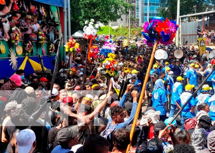 Miles de nicaragüenses participan en fiestas tradicionales de Managua