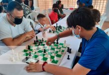 La Alcaldía de Managua realizó un torneo de ajedrez en el Parque Las madres