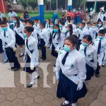 Nicaragua fortalece la cultura de prevención en centros educativos Centros educativos de Jinotega celebran a la patria con desfiles