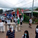 Centros educativos de Jinotega celebran a la patria con desfiles Centros educativos de Jinotega celebran a la patria con desfiles