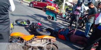 17 muertes por accidentes de tránsito en Nicaragua