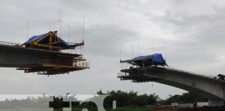 Avanza en un 75% la construcción del puente Wawa Boom en el Caribe Norte