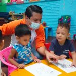 Voluntarios de LOTO Nicaragua cuentan cuentos en CDI de San Judas Voluntariado de LOTO Nicaragua cuentan cuentos a CDI de San Judas