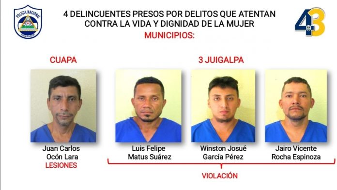 Resultados del enfrentamiento contra la delincuencia en Chontales