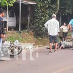 ¡Trágico! Anciano fallece al ser atropellado en Chontales ¡Trágico! Anciano fallece al ser atropellado en Chontales