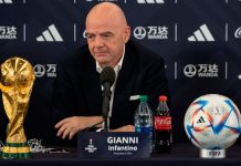 gianni, infantino, mundial, fifa, nicaragua,