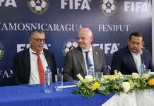 Infantino: «Me siento en mi casa, Nicaragua es un país lindísimo que tiene mucho talento» infantino, gianni, fenifut, fifa