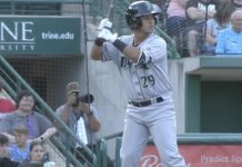 Leytón conecta jonrón en juegos consecutivos en Clase A fuerte brandon, leytón, dayton, dragons, beisbol,