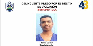 Policía de Rivas encarcela a 6 presuntos delincuentes