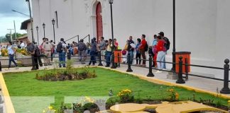 Construyen nueva obra en alrededores de la catedral en León