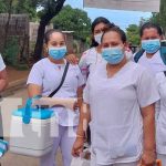 MINSA llega a Ciudadela San Martín, Tipitapa, con vacunas contra el COVID-19 Brigada llega a Ciudadela Tipitapa para aplicar Vacunas contra el COVID-19