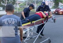 «Gritando y haciendo alboroto»: «Bolos» provocan accidente en Managua Lesionados por accidente de tránsito en Managua