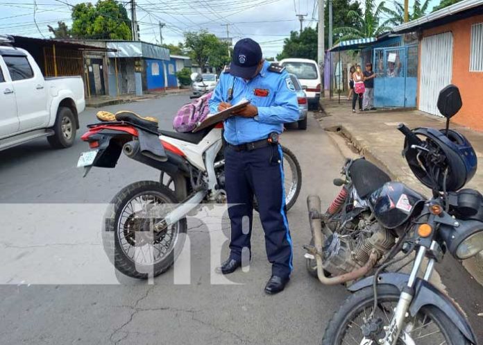 Reporte de accidentes de tránsito en Nicaragua