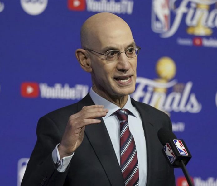 adam silver, nba, baloncesto, covid, vacunados,