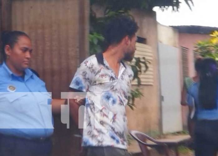 Capturan a violento hombre que agredió a mujer en Ciudad Sandino