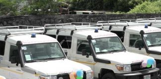 Presentan nuevas ambulancias al servicio de salud en Nicaragua