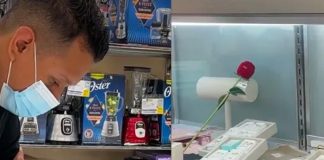El joven mostró en sus redes el crédito del anillo