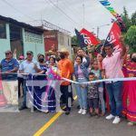 5 cuadras nuevas para pobladores del barrio René Polanco, Managua Mejoras de cuadras en el barrio René Polanco, Managua