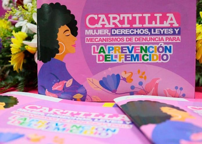 Nicaragua continúa apropiándose de la cartilla para la prevención de femicidios