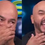 Lupillo hizo unos gestos pícaros ante la cámara