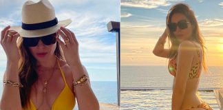 Cynthia comparte distintas fotografías en traje de baño