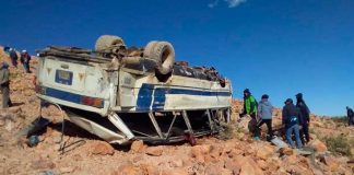 Accidente en Bolivia cobra la vida de una persona y otras 20 heridas
