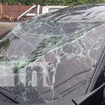 Bolsas de aire salvan a madre e hija de morir en accidente de Veracruz Fuerte accidente de tránsito en Veracruz, Nindirí