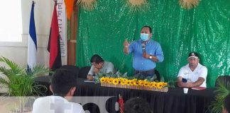 Encuentro con productores de cacao en Matiguás
