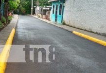 Barrio Domitila Lugo, en Managua, dice adiós a las calles de tierra Inauguración de calles en el barrio Domitila Lugo, Managua