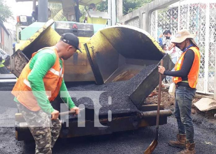 Nuevas calles para el barrio Tierra Prometida, Managua