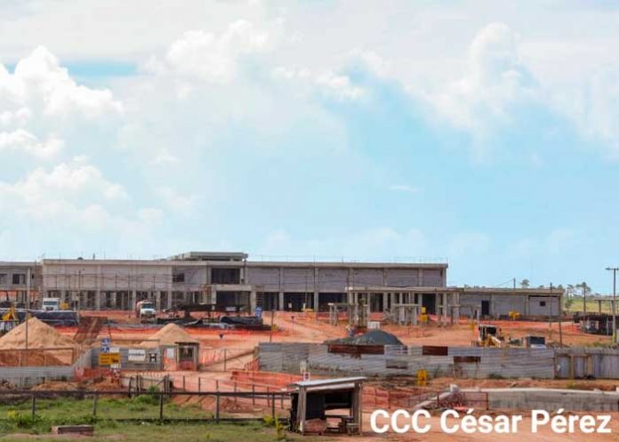 Así avanza la mega obra del Hospital Regional en la Costa Caribe Norte