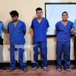 Varios sujetos enfrentarán la justicia en el Caribe Sur de Nicaragua Detención de varios sujetos en el Caribe Sur