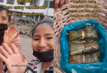 «Admirable» Joven de Perú vende tamales para pagar la Universidad Joven de Perú ayuda a su mamá a vender tamales