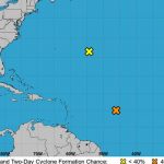 ¡Ojo! Vigilancia por dos posibles depresiones tropicales en el Atlántico ¡Ojo! Vigilancia por dos posibles depresiones tropicales en el Atlántico