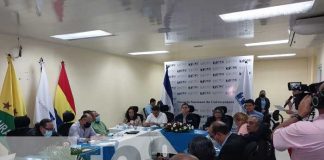 Conferencia de prensa del CNU Nicaragua