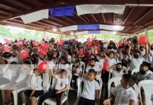 Mejor ambiente escolar para estudiantes de Las Banderas, Tipitapa Mejoramiento de ambiente escolar en Tipitapa