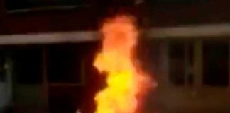 Joven quemó su medio de trabajo para evitar multa en Medellín (Video)