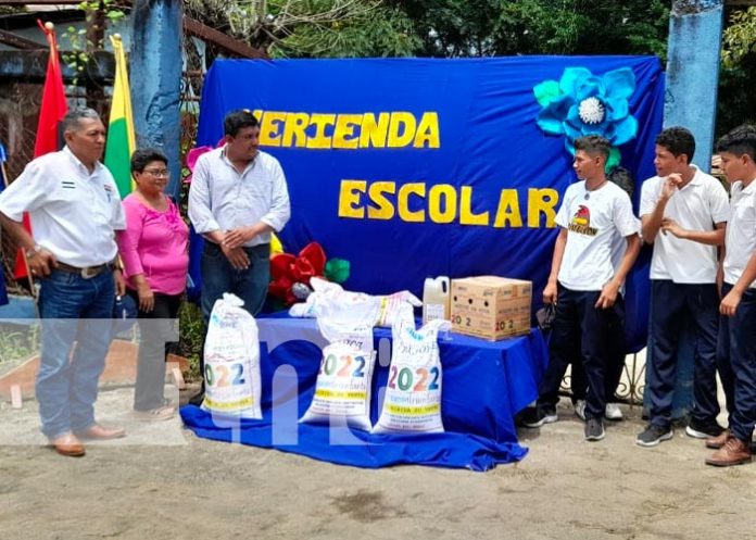 Mined en Matiguás recibió entrega de Merienda Escolar