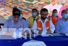 Nicaragua invertirá 82 millones de dólares en ampliación del Puerto de Corinto Firma de acuerdo con la EPN para más inversiones en puerto de Corinto