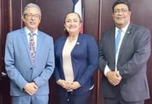 Nicaragua visita a Viceministra de Gobernación de Costa Rica Viceministro Christian Guillermet, Viceministra Marlen Luna Alfaro