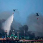 Continúa labor de Cuba con apoyo de Venezuela y México para mitigar incendio