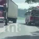 Casi se produce un accidente mortal en La Cucamonga, Estelí