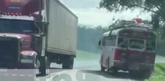 Casi se produce un accidente mortal en La Cucamonga, Estelí