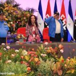 Presidente Daniel Ortega en acto del 43 aniversario de la Fuerza Aérea de Nicaragua