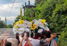 Santo Domingo de Abajo, listo para peregrinación con 90 años de tradición Peregrinación en Managua de Santo Domingo de Abajo
