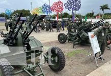 Inauguran exposición estática de técnica, medios y equipos militares del Ejército de Nicaragua Exposición estática del Ejército de Nicaragua