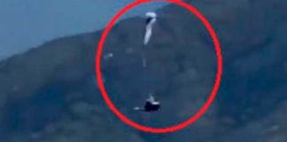 Vivo de milagro paracaidista tras un error en pleno vuelo en España