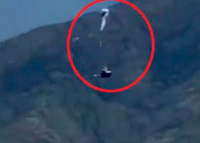 Vivo de milagro paracaidista tras un error en pleno vuelo en España